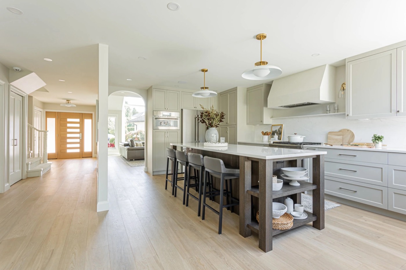 Kitchen and dining space
